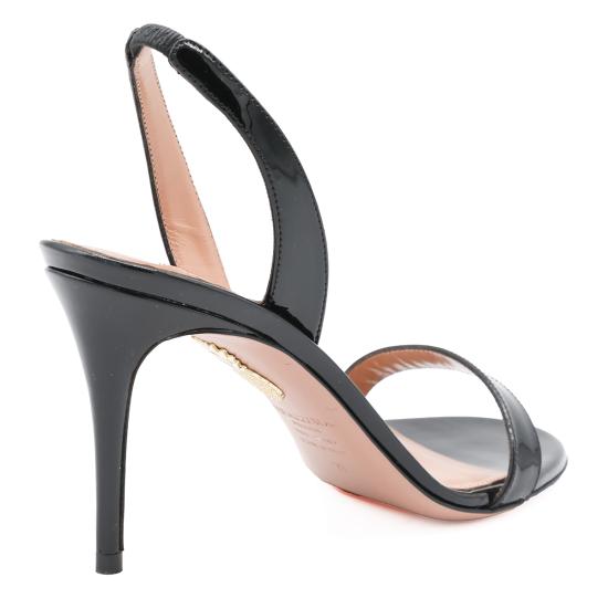 26FW 아쿠아주라 샌들 SNUMIDS0 PAT000 BLACK - AQUAZZURA