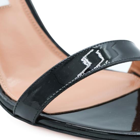 26FW 아쿠아주라 샌들 SNUMIDS0 PAT000 BLACK - AQUAZZURA