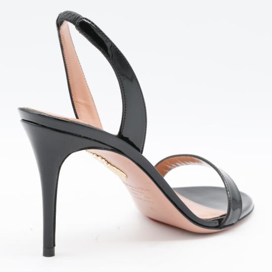 26FW 아쿠아주라 샌들 SNUMIDS0 PAT000 BLACK - AQUAZZURA