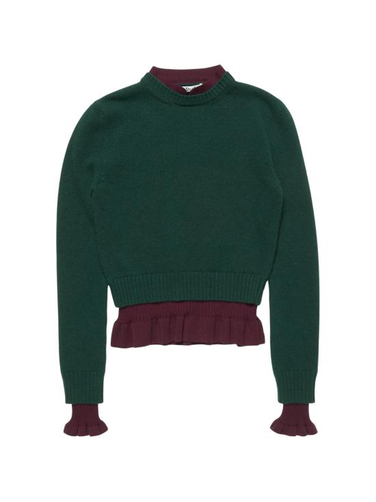 26FW 아크네 스튜디오 스웨터 A60707 KNIT000034AAX GREEN