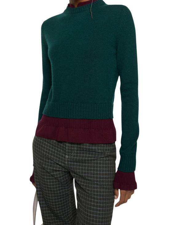 26FW 아크네 스튜디오 스웨터 A60707 KNIT000034AAX GREEN - ACNE STUDIOS
