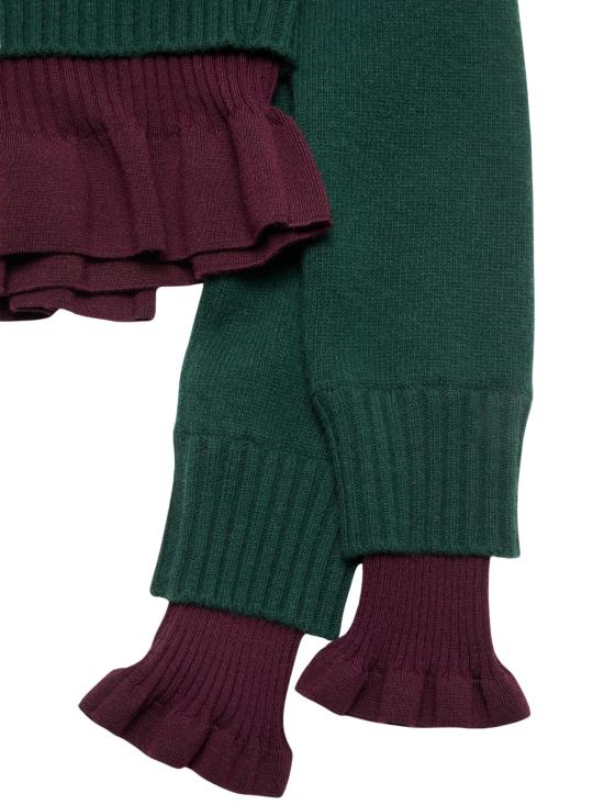 26FW 아크네 스튜디오 스웨터 A60707 KNIT000034AAX GREEN - ACNE STUDIOS