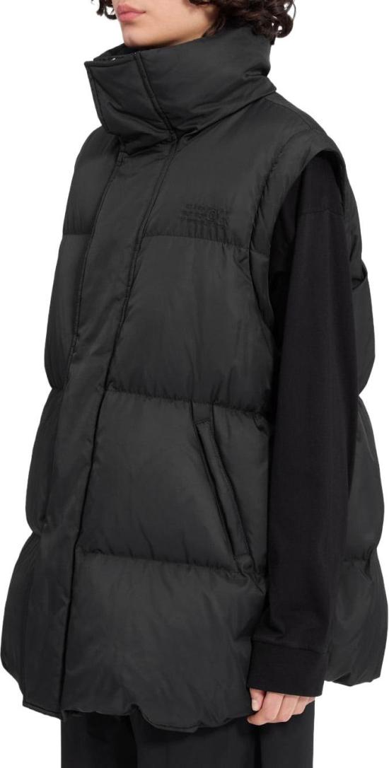 26FW MM6 메종마르지엘라 패딩 S52AM0370 M36018 900 BLACK DOM - MM6 MAISON MARGIELA