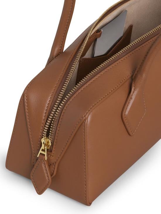 26FW 알라이아 르 테켈 미디움 레더 숄더백 AA1S06033I061 237 AMBRE - ALAIA