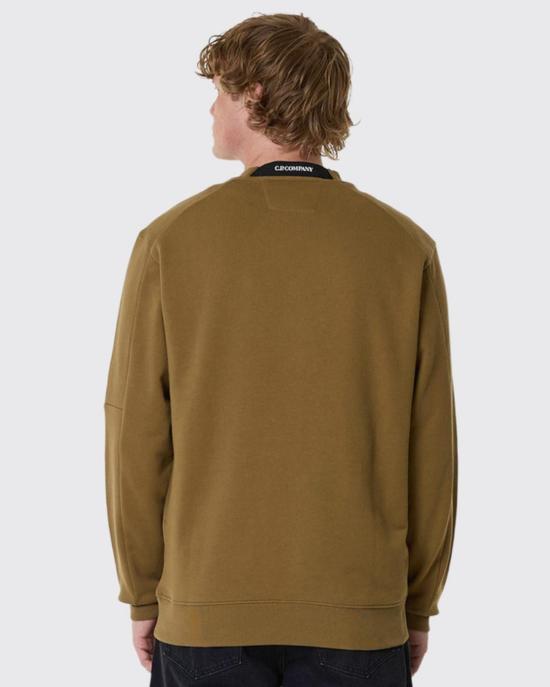  씨피 컴퍼니 긴팔 티셔츠 21CMSS713A005086W 683 GREEN - C.P. COMPANY