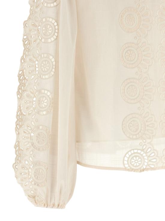  짐머만 블라우스 LD4287TSS252IVO CREAM - ZIMMERMANN
