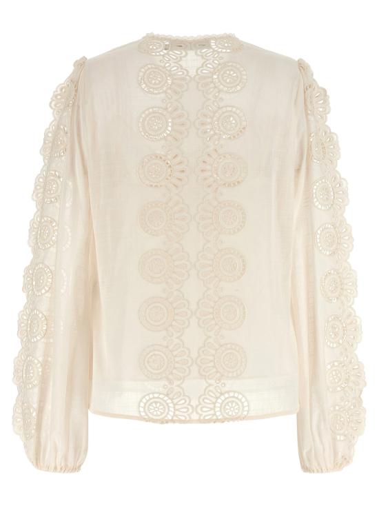  짐머만 블라우스 LD4287TSS252IVO CREAM - ZIMMERMANN