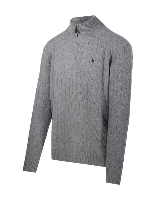26FW 랄프 로렌 스웨터 710876766008 FAWN GREY HEATHER - RALPH LAUREN