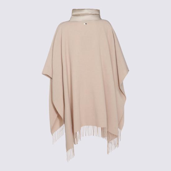 26FW 에르노 퀼티드 포켓 판초 GC00066DR 333951982 CHANTILLY - HERNO