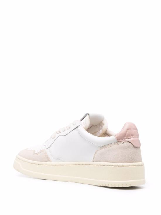 26FW 오트리 메달리스트 로우 레더 스니커즈 AULW LS37WHT POW - AUTRY