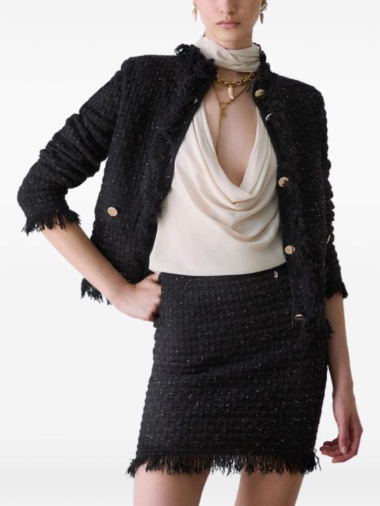 26FW 리우조 미디 스커트 CF6158M S05222222 NERO - LIU JO