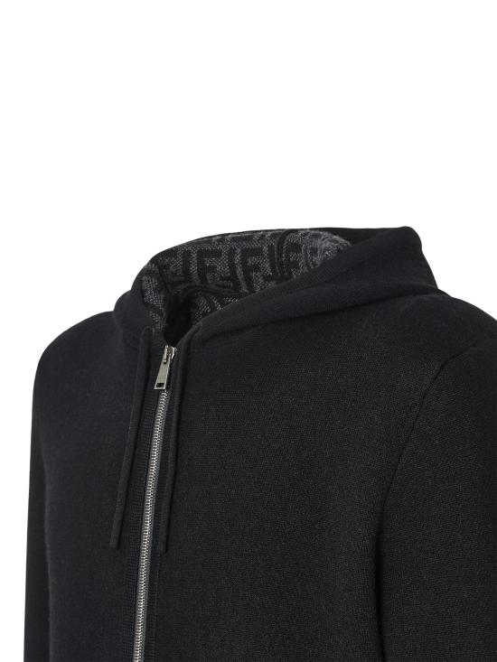 26FW 펜디 가디건 FZC192 B1I8F0D9J BLACK - FENDI
