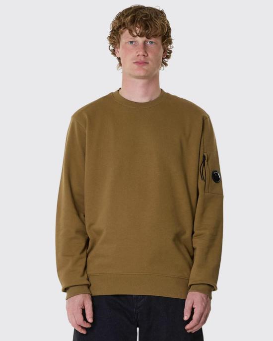26FW 씨피 컴퍼니 긴팔 티셔츠 21CMSS713A005086W 683 VERDE - C.P. COMPANY