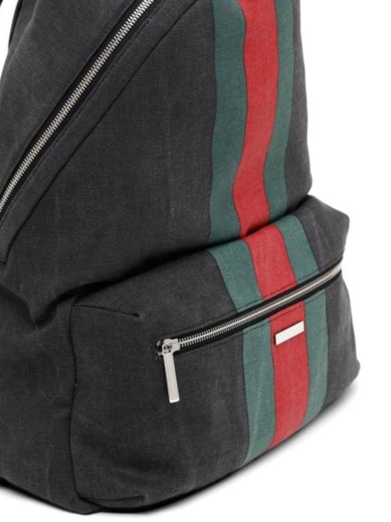26FW 구찌 태그 라지 백팩 875226 FAGA48444 BLACK - GUCCI