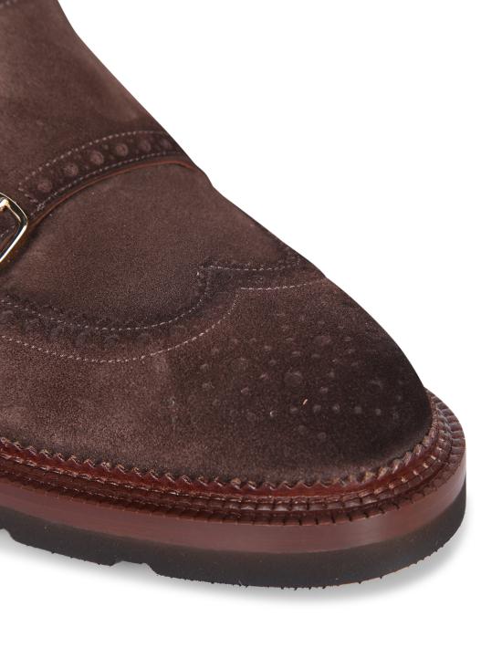 27FW 산토니 드레스 슈즈 19160 RVR T50 Brown - SANTONI