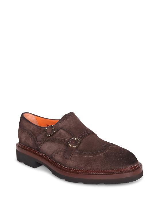 27FW 산토니 드레스 슈즈 19160 RVR T50 Brown - SANTONI