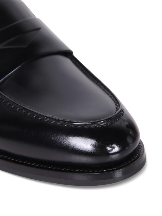 27FW 산토니 로퍼 19386 NTG N01 Black - SANTONI