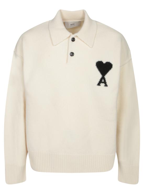 27FW 아미 폴로 티셔츠 UPL409 018 151 White