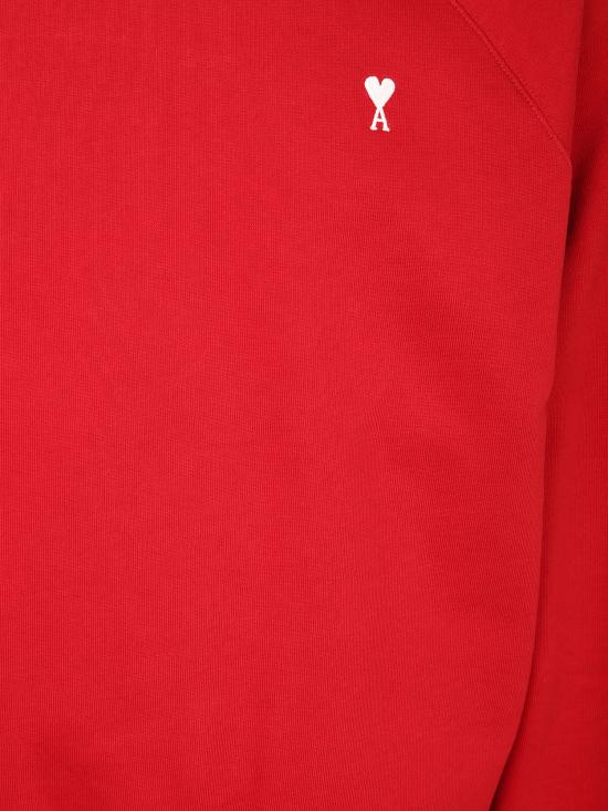 27FW 아미 긴팔 티셔츠 USW797 JE0245 A202 Red - AMI