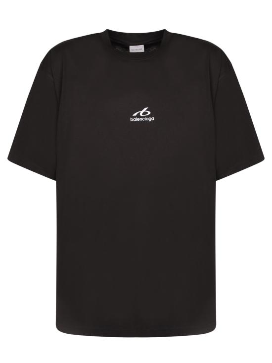 27FW 발렌시아가 바디스 미디움 핏 티셔츠 바디스 미디움 핏 티셔츠 764235 TUVO7 1000 Black