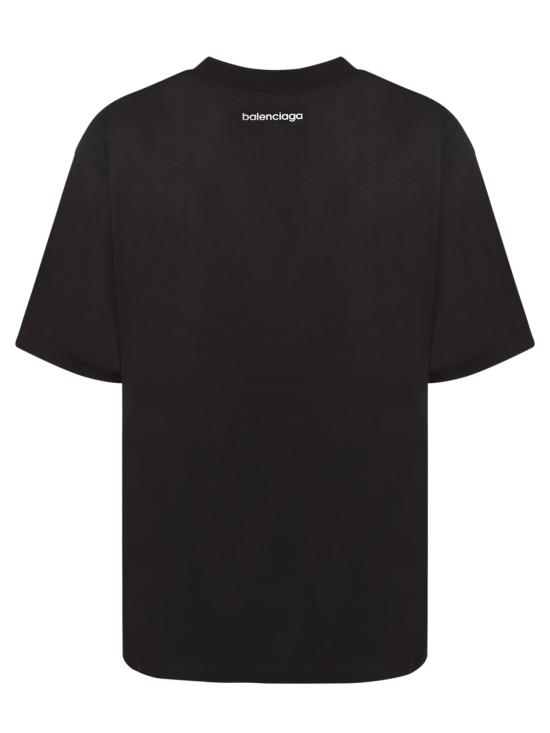 27FW 발렌시아가 바디스 미디움 핏 티셔츠 바디스 미디움 핏 티셔츠 764235 TUVO7 1000 Black - BALENCIAGA