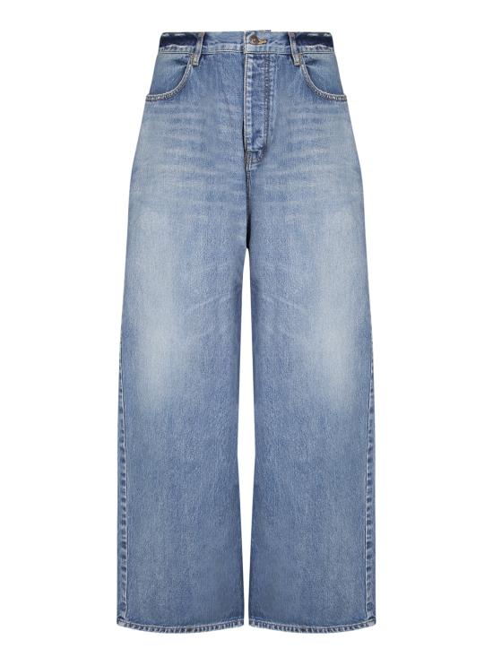 27FW 발렌시아가 데님 팬츠 745213 TDW14 5002 Blue