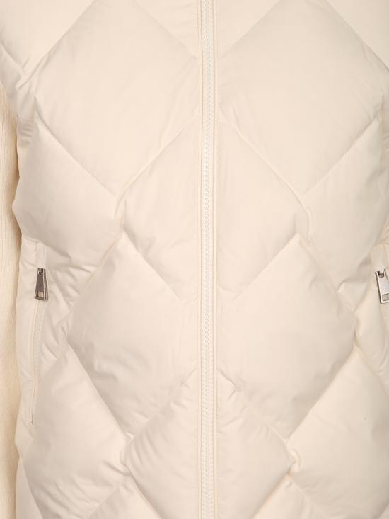 27FW 몽클레어 울 캐시미어 패딩 자켓 L20939B000 41 M4281 035 White - MONCLER