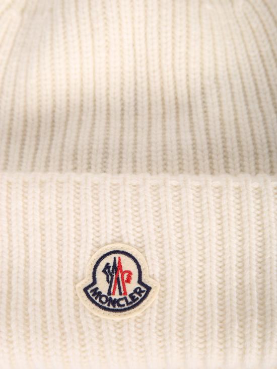 27FW 몽클레어 울 캐시미어 비니 L20913B000 87 M1127 030 White - MONCLER
