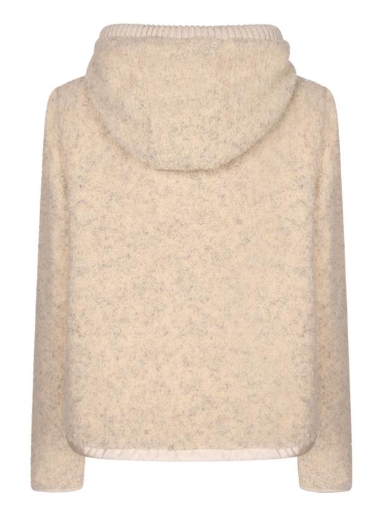 27FW 몽클레어 테디 패딩 집업 후디 L20938G000 34 89BI4 061 Beige - MONCLER