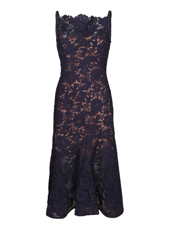 27FW 셀프 포트레이트 원피스 AW26043MN NAVY Blue