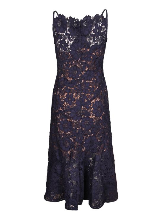 27FW 셀프 포트레이트 원피스 AW26043MN NAVY Blue - SELF PORTRAIT