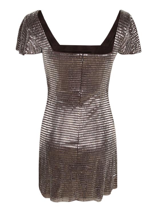 27FW 셀프 포트레이트 원피스 AW26165SGR GREY Metallic - SELF PORTRAIT