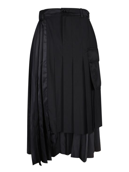 27FW 사카이 스커트 2608569 001 Black