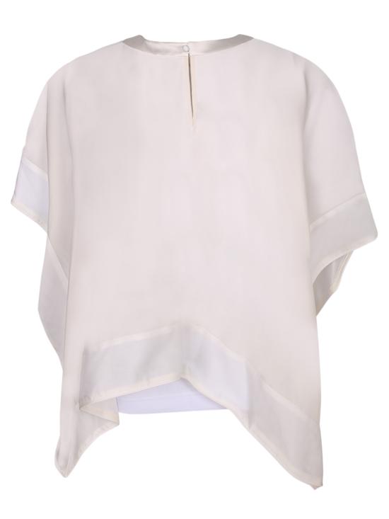 27FW 사카이 탑 2608629 052 White - SACAI