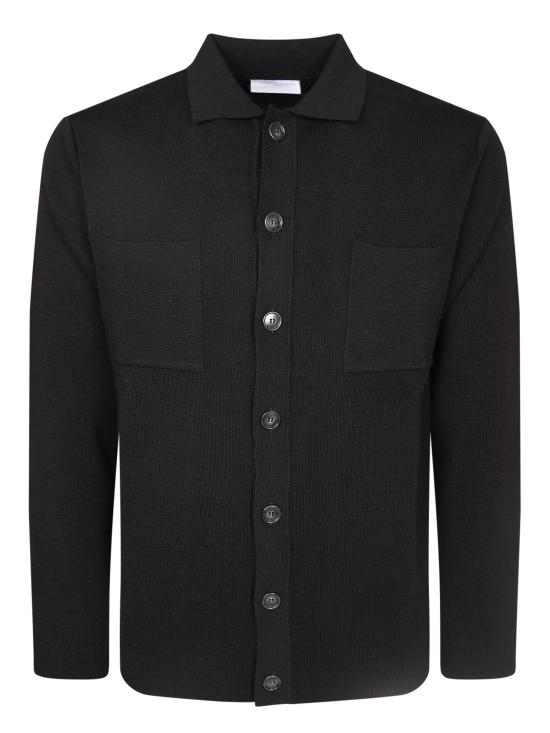 27FW 다니엘피에솔리 긴팔 셔츠 DF0116 13 NERO Black