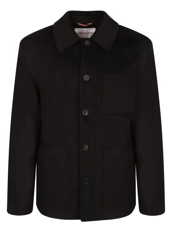 27FW 아마란토 긴팔 셔츠 B6AC0001 99 Black