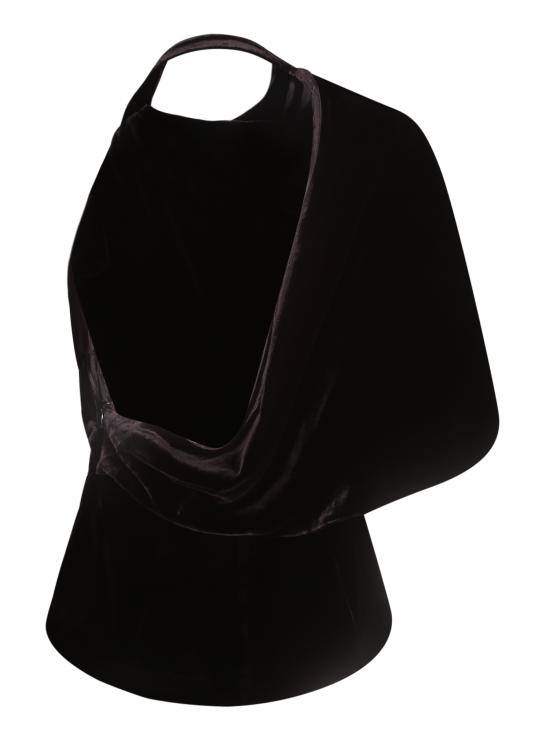 27FW 로에 탑 42120 125 001308 Black - ROHE