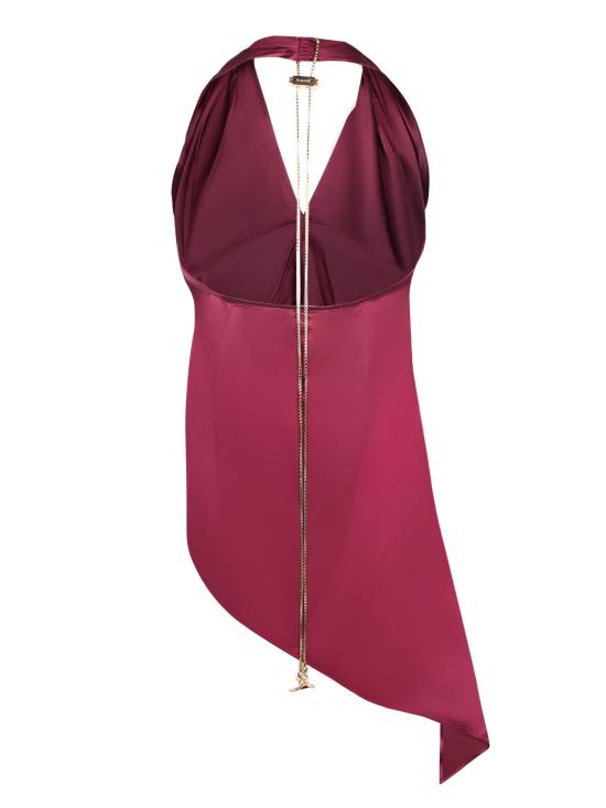 27FW 다네임 탑 726FW7915S DEEP CHERR Bordeaux - DANAMÈ