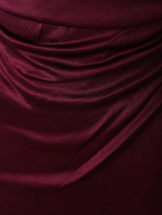 27FW 다네임 원피스 626FW6952L AUBERGINE Bordeaux - DANAMÈ