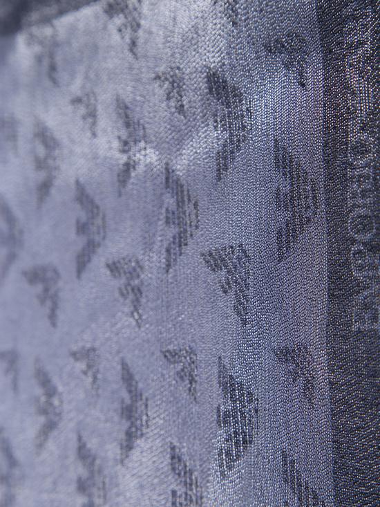 27FW 엠포리오 아르마니 머플러/스카프 EW005474 AF28958 FB038 Blue - EMPORIO ARMANI