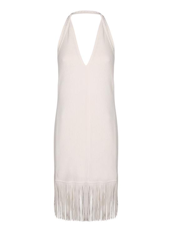 27FW 살바토레 페라가모 원피스 793923 13I282 2802 White