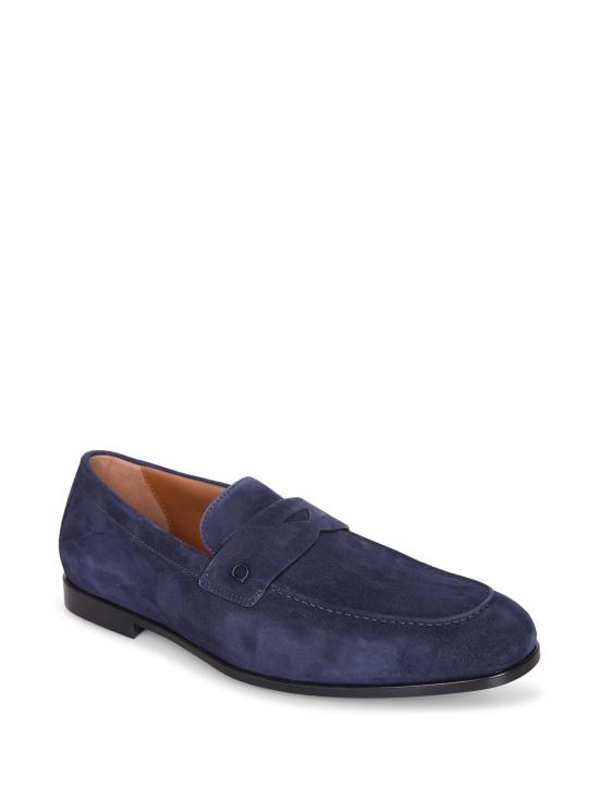 27FW 살바토레 페라가모 로퍼 791696 02A723 NAVY Blue - SALVATORE FERRAGAMO