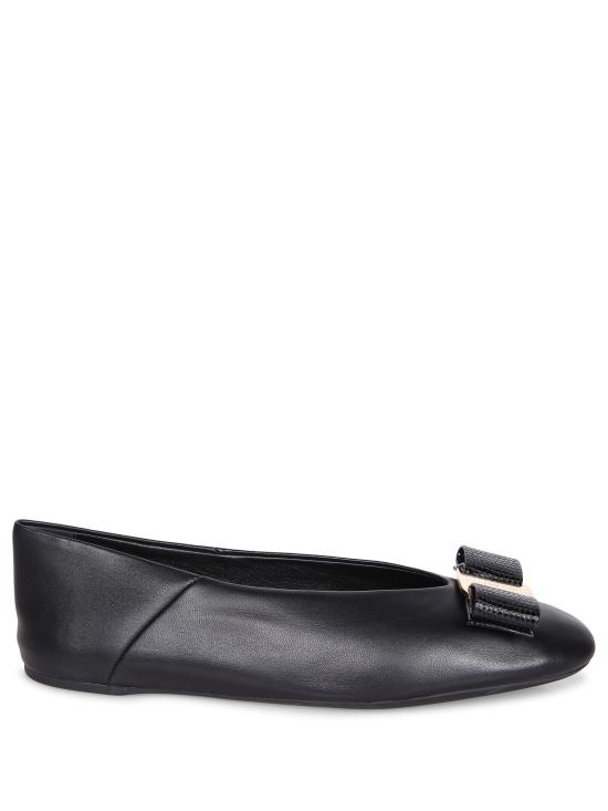 27FW 살바토레 페라가모 플랫 슈즈 782883 01K221 NERO Black