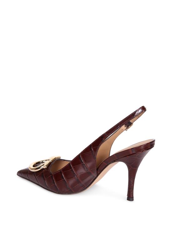 27FW 살바토레 페라가모 힐/펌프스 794868 01L945 TMORO Brown - SALVATORE FERRAGAMO