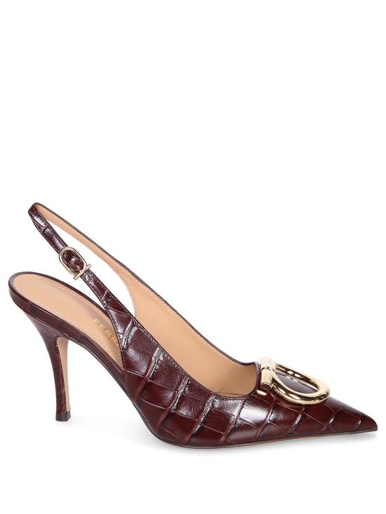 27FW 살바토레 페라가모 힐/펌프스 794868 01L945 TMORO Brown
