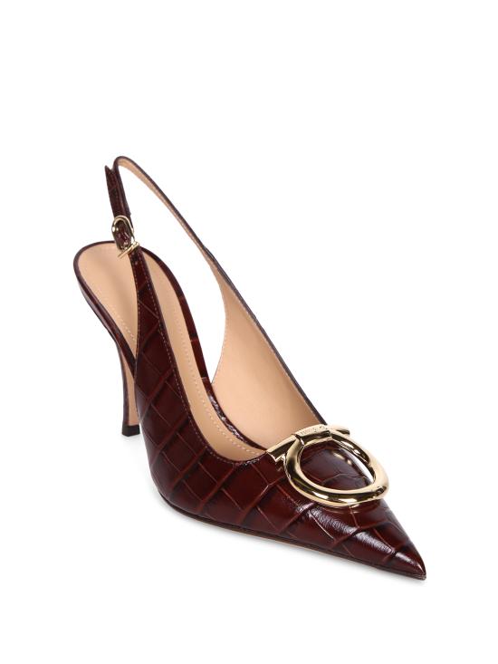 27FW 살바토레 페라가모 힐/펌프스 794868 01L945 TMORO Brown - SALVATORE FERRAGAMO