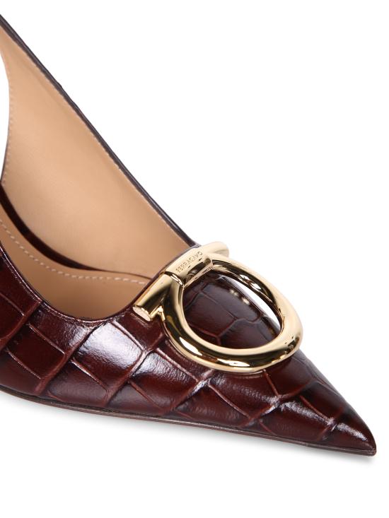 27FW 살바토레 페라가모 힐/펌프스 794868 01L945 TMORO Brown - SALVATORE FERRAGAMO