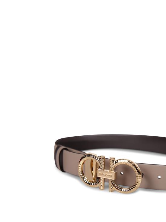 27FW 살바토레 페라가모 벨트 796241 230421 TAUPE Beige - SALVATORE FERRAGAMO