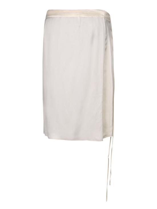 27FW 살바토레 페라가모 스커트 797884 13I833 PARCHMENT White - SALVATORE FERRAGAMO