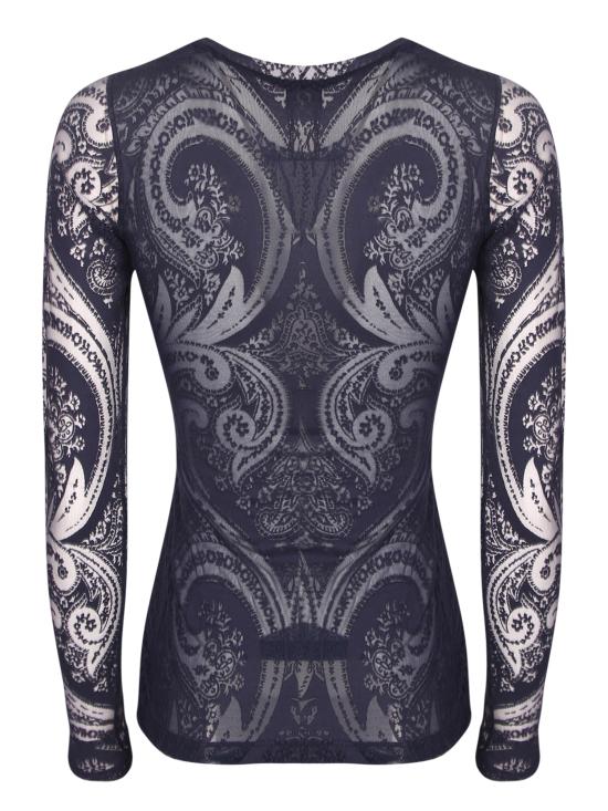 27FW 에트로 탑 WRJB002699 IAE12 B0310 Black - ETRO